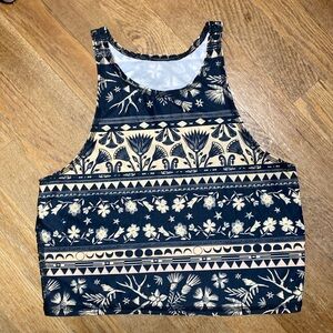 Teeki Mermaid Tank Crop Top